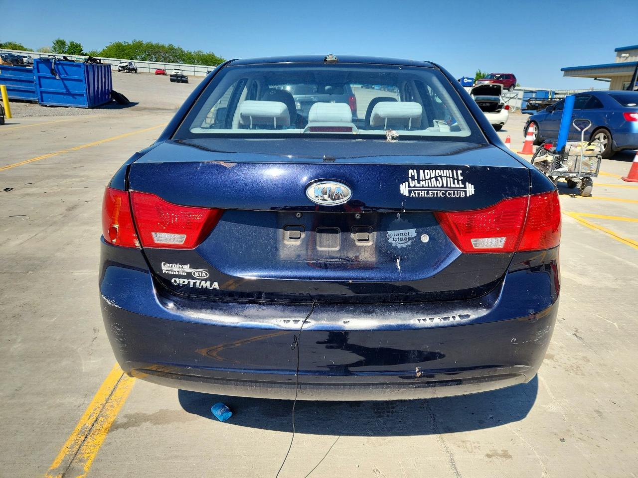 2010 Kia Optima Lx Black vin: KNAGG4A82A5412301