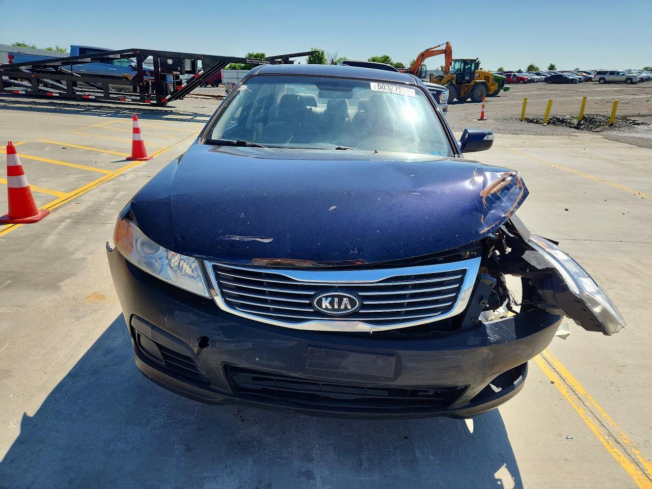 2010 Kia Optima Lx Black vin: KNAGG4A82A5412301
