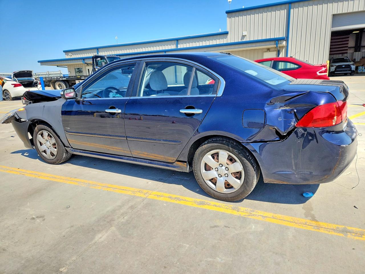 2010 Kia Optima Lx Black vin: KNAGG4A82A5412301