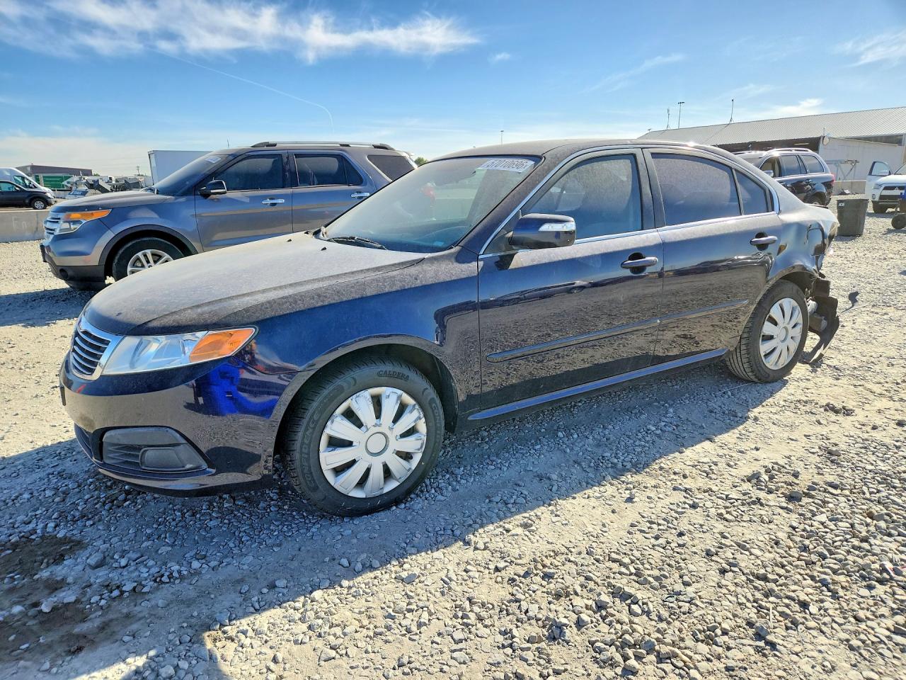 2010 Kia Optima Lx Blue vin: KNAGG4A82A5427042
