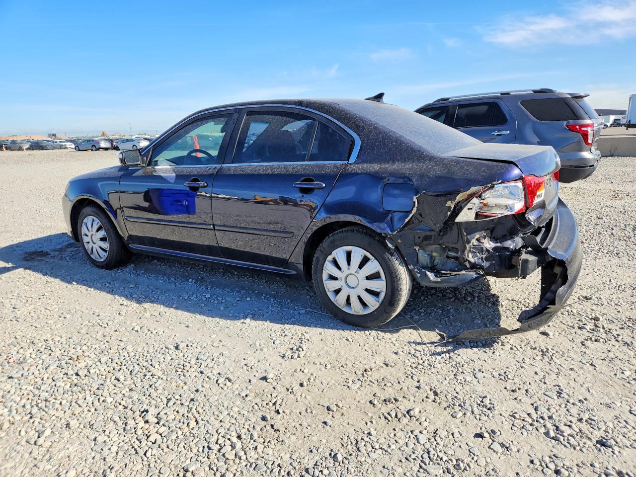 2010 Kia Optima Lx Синий vin: KNAGG4A82A5427042