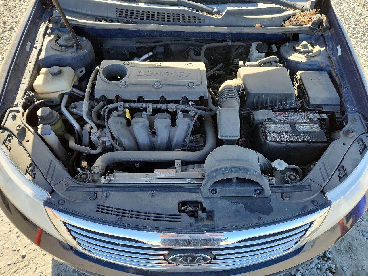 2010 Kia Optima Lx Синий vin: KNAGG4A82A5427042