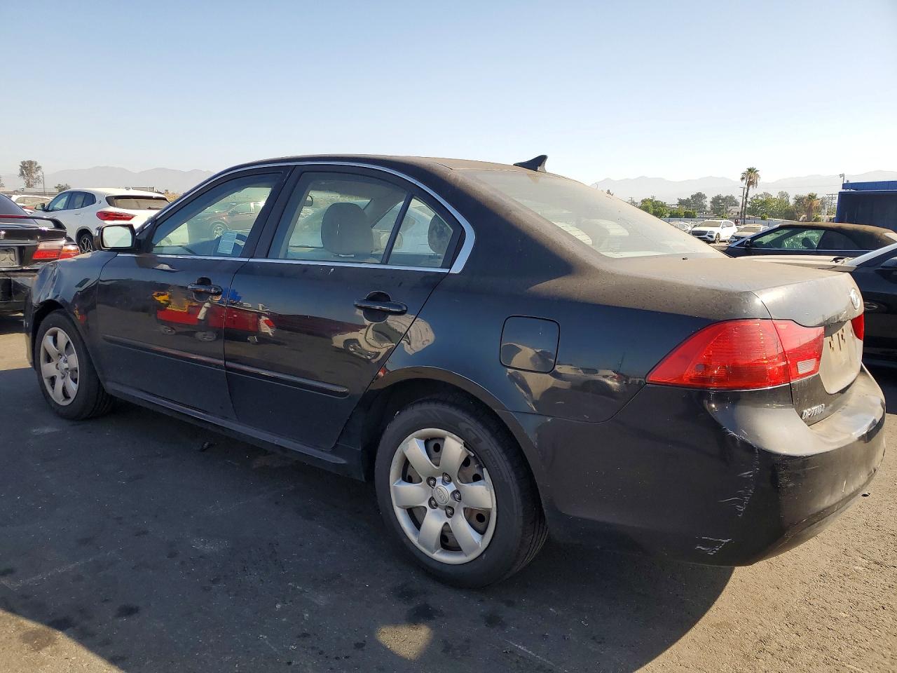 2010 Kia Optima Lx Black vin: KNAGG4A83A5381222