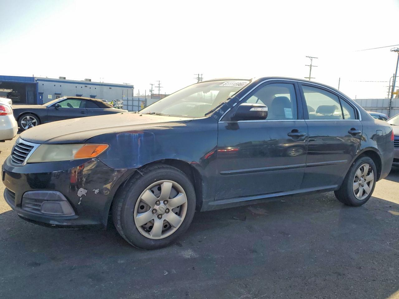 2010 Kia Optima Lx Black vin: KNAGG4A83A5381222