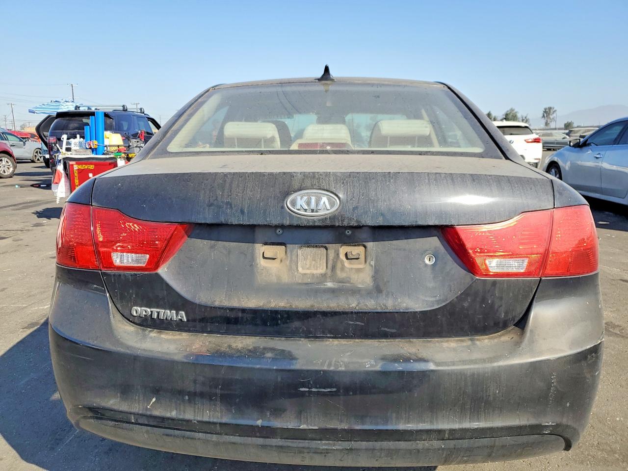 2010 Kia Optima Lx Black vin: KNAGG4A83A5381222