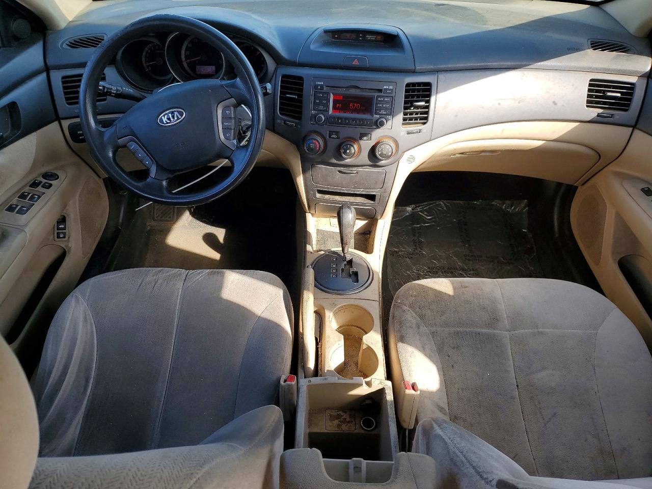 2010 Kia Optima Lx Black vin: KNAGG4A83A5381222