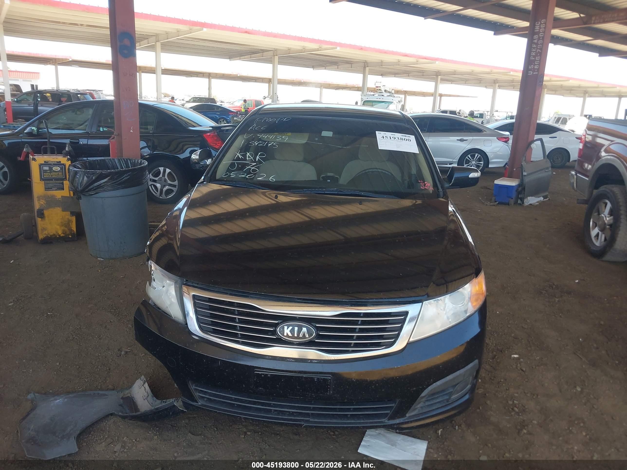 2010 Kia Optima Lx Black vin: KNAGG4A83A5444139