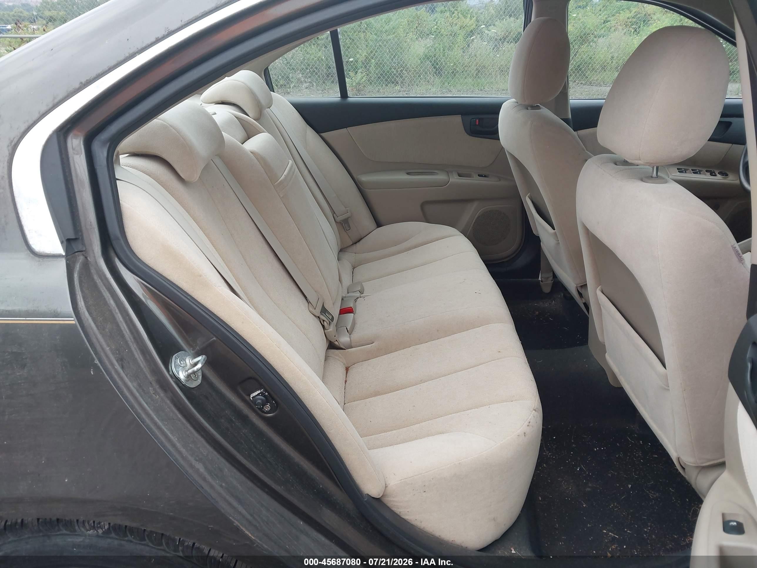2010 Kia Optima Lx Brown vin: KNAGG4A84A5375171