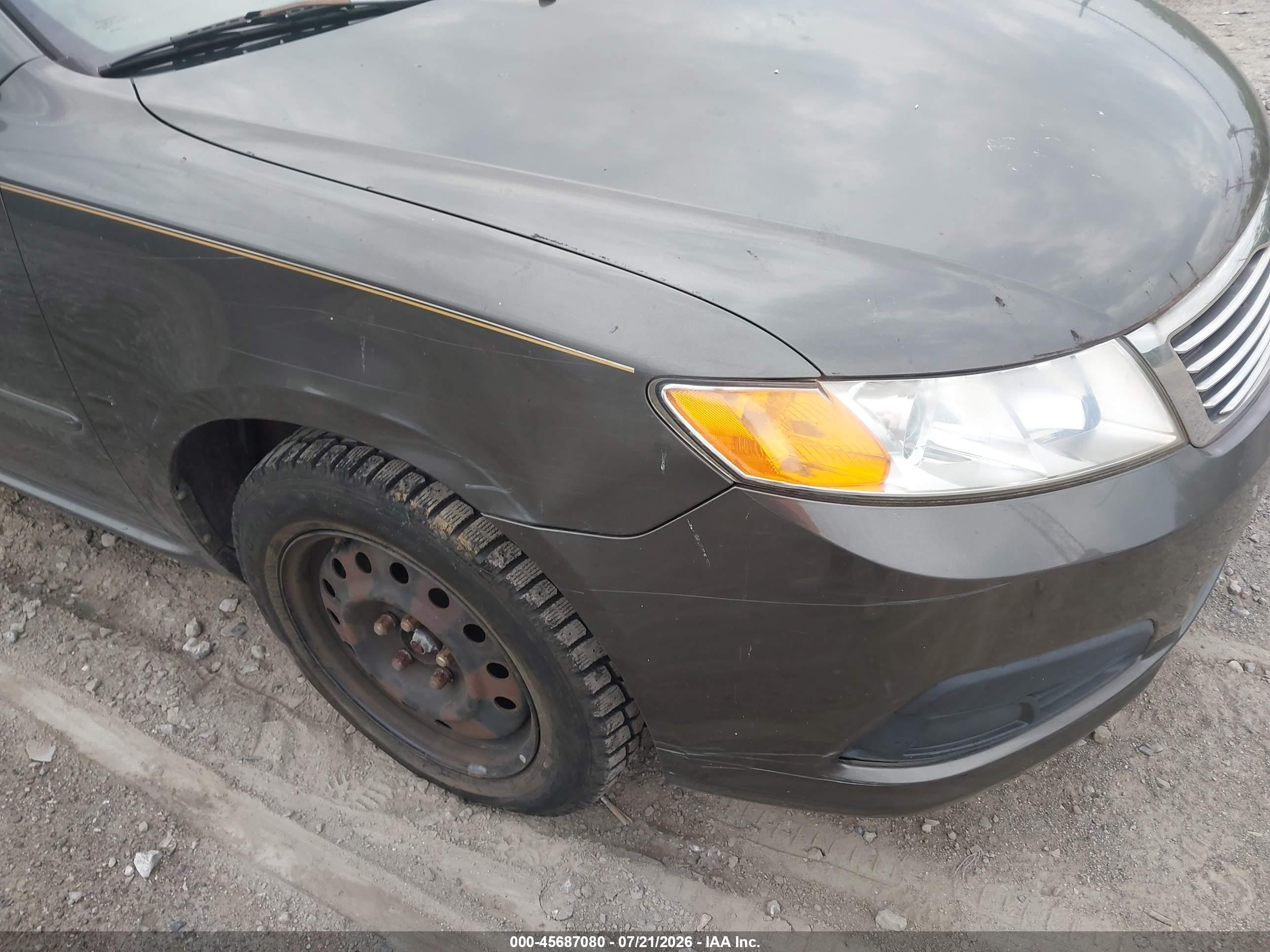 2010 Kia Optima Lx Brown vin: KNAGG4A84A5375171