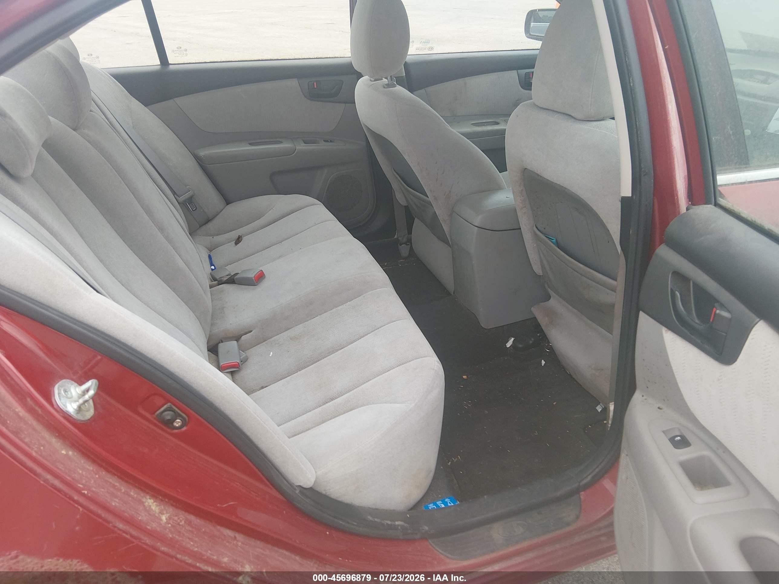 2010 Kia Optima Lx Burgundy vin: KNAGG4A84A5437300