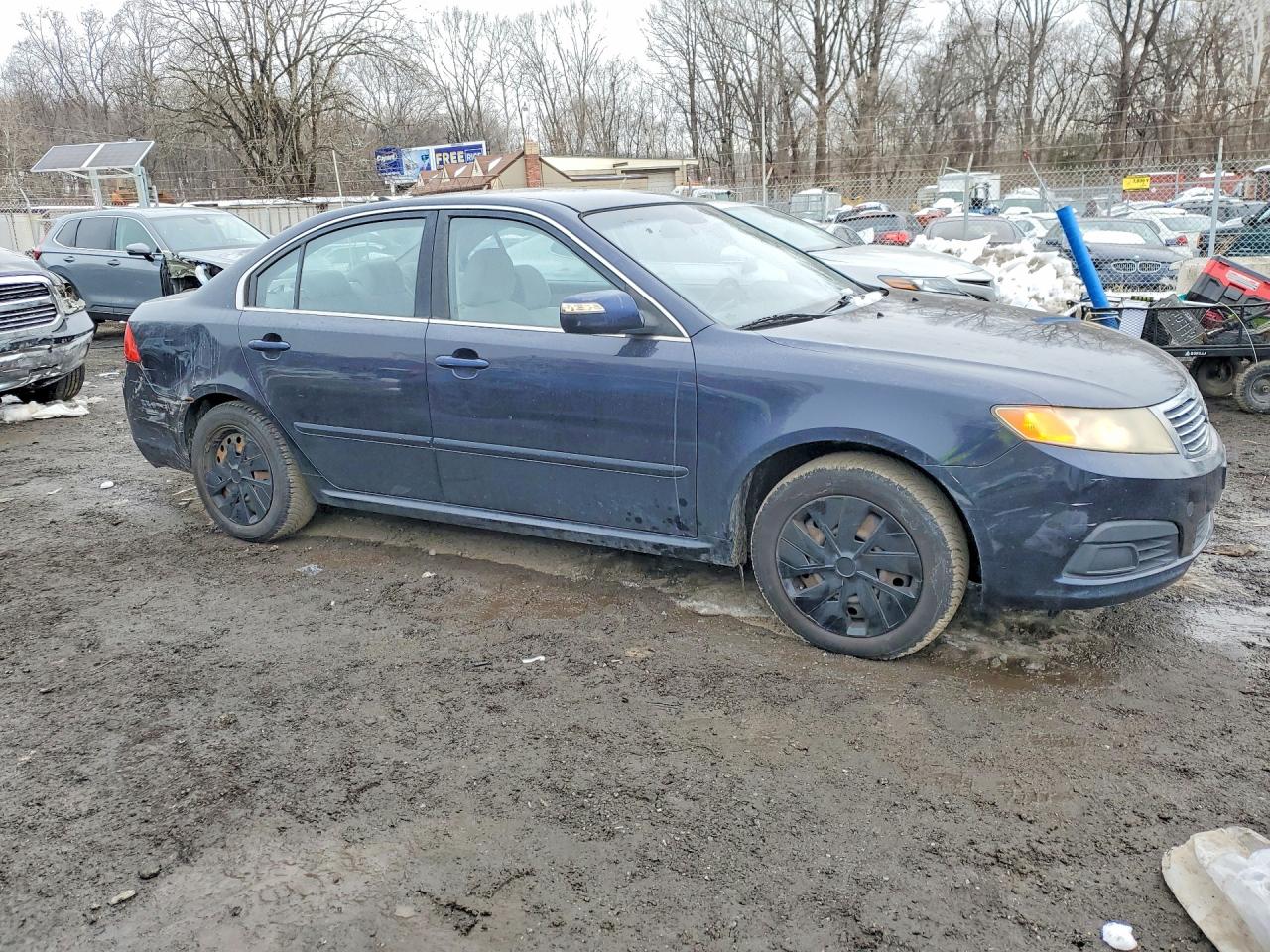 2010 Kia Optima Lx Blue vin: KNAGG4A85A5381285