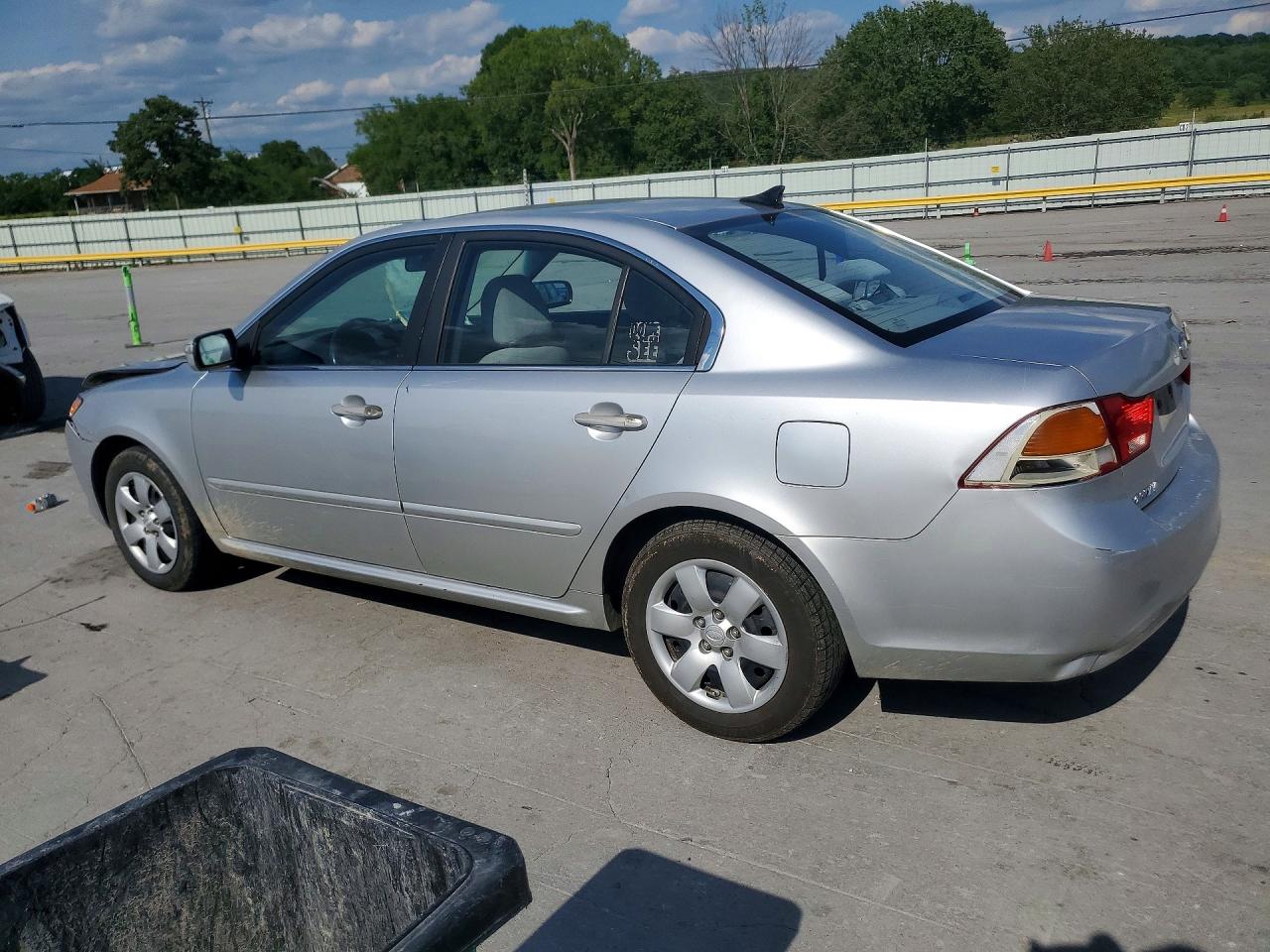 2010 Kia Optima Lx Silver vin: KNAGG4A85A5405004