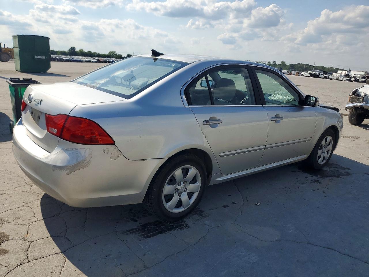 2010 Kia Optima Lx Silver vin: KNAGG4A85A5405004