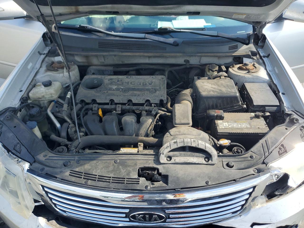 2010 Kia Optima Lx Silver vin: KNAGG4A85A5405004