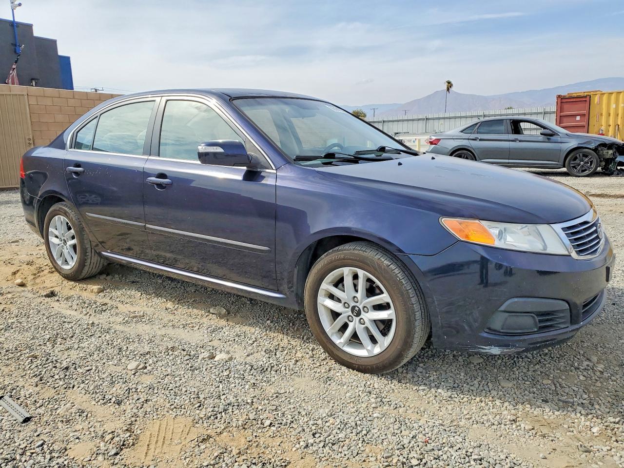 2010 Kia Optima Lx Blue vin: KNAGG4A85A5433322