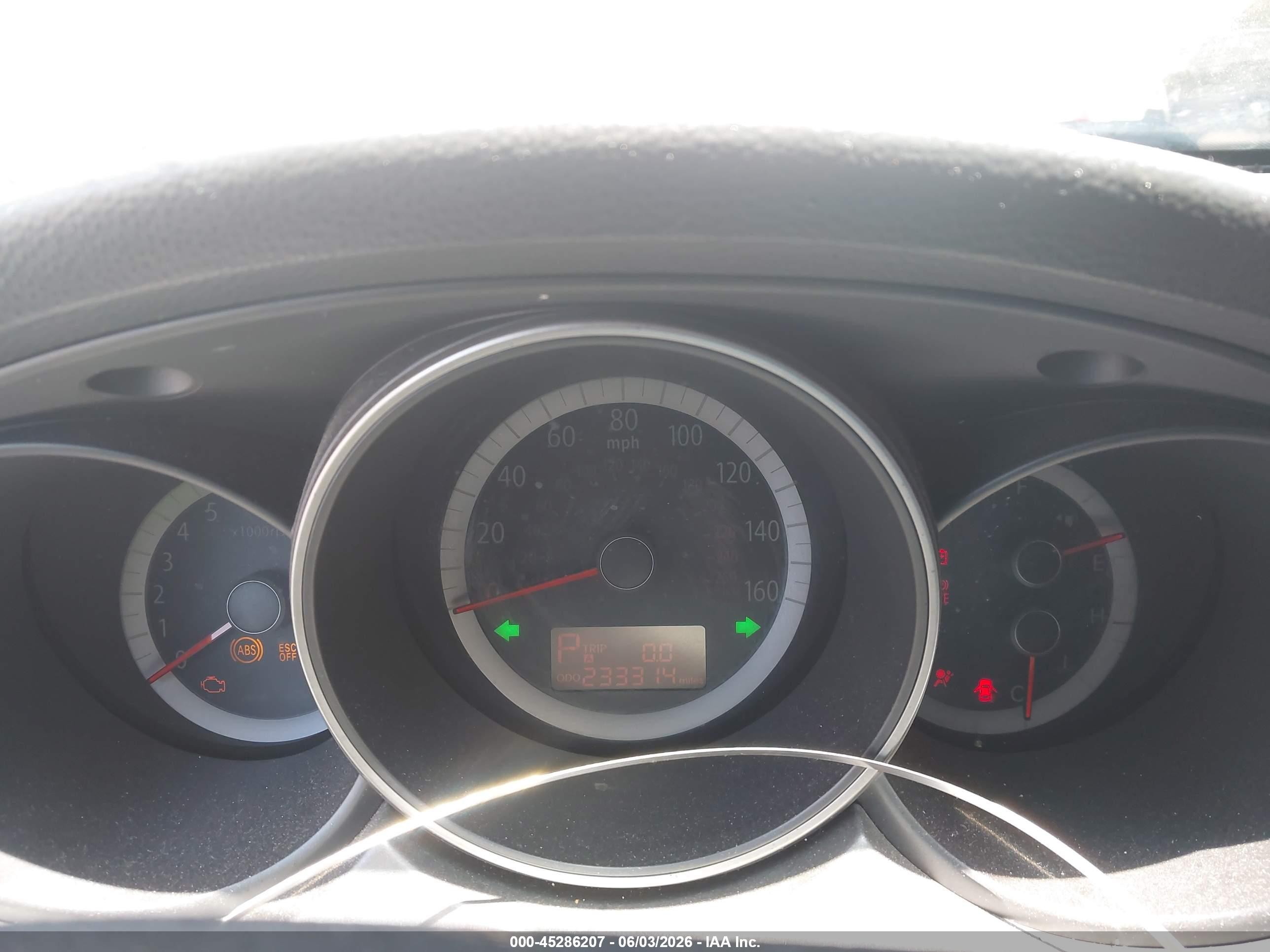 2010 Kia Optima Lx White vin: KNAGG4A85A5436382