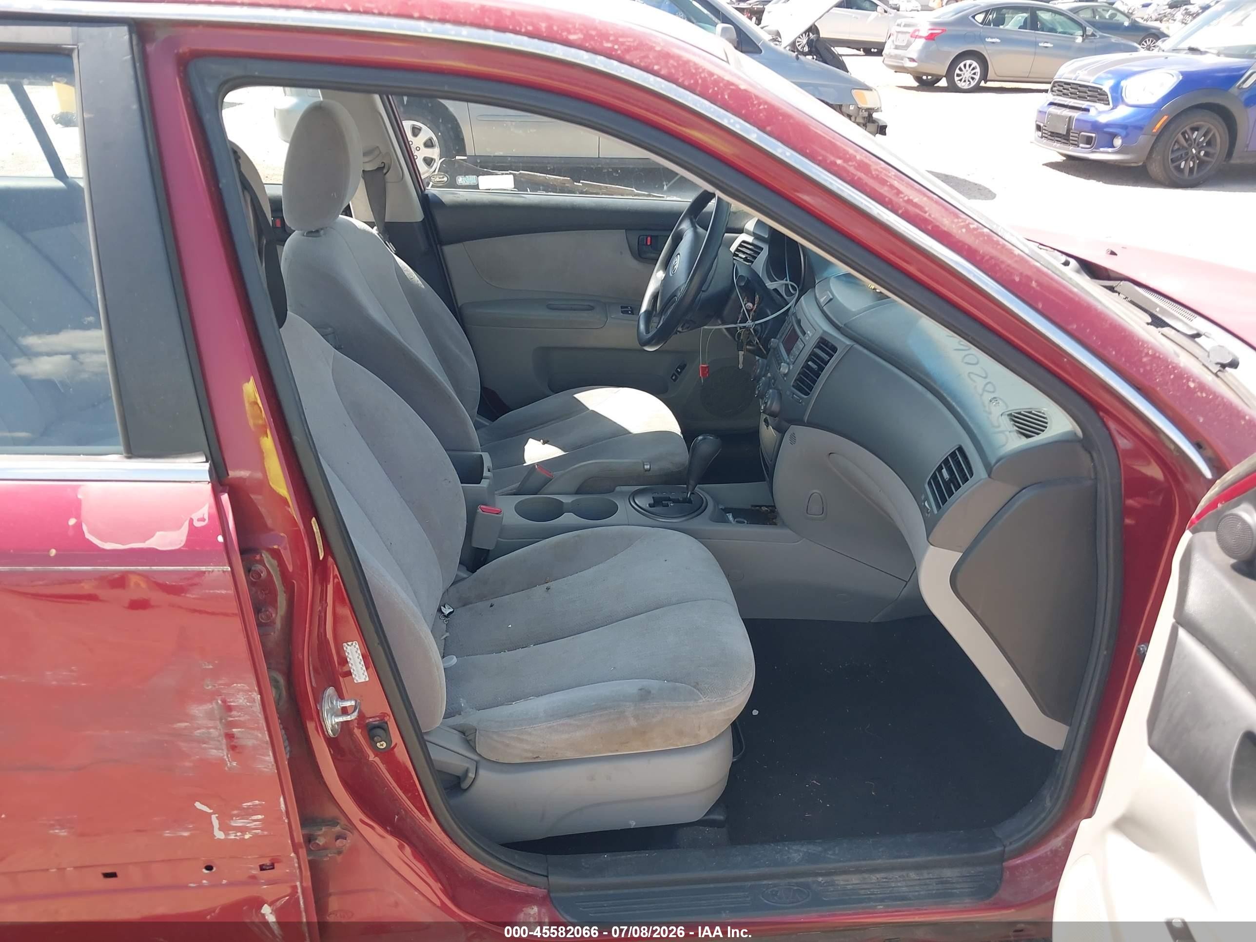 2010 Kia Optima Lx Red vin: KNAGG4A86A5383403
