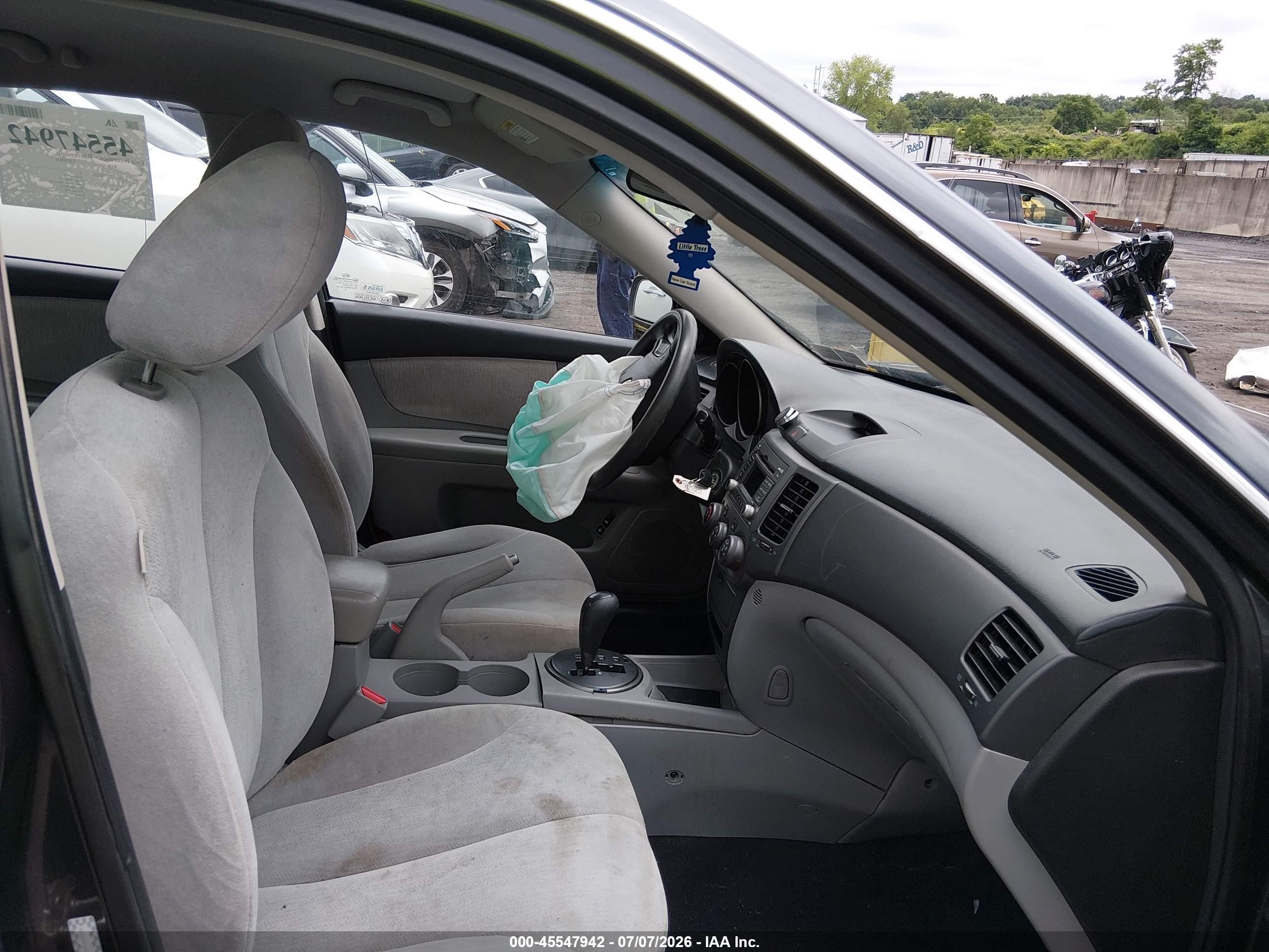 2010 Kia Optima Lx Gray vin: KNAGG4A87A5397553
