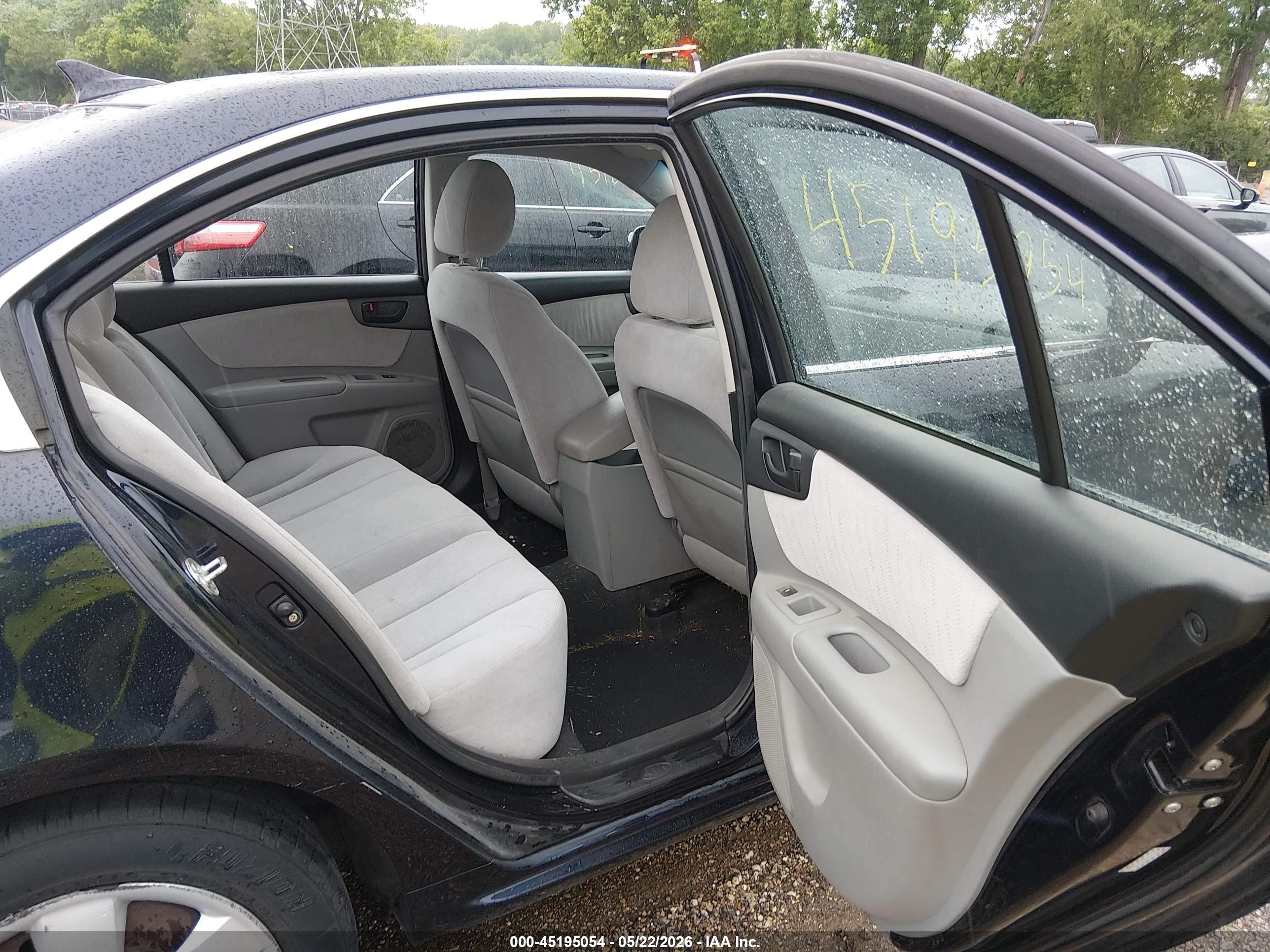 2010 Kia Optima Lx Dark Blue vin: KNAGG4A89A5394430