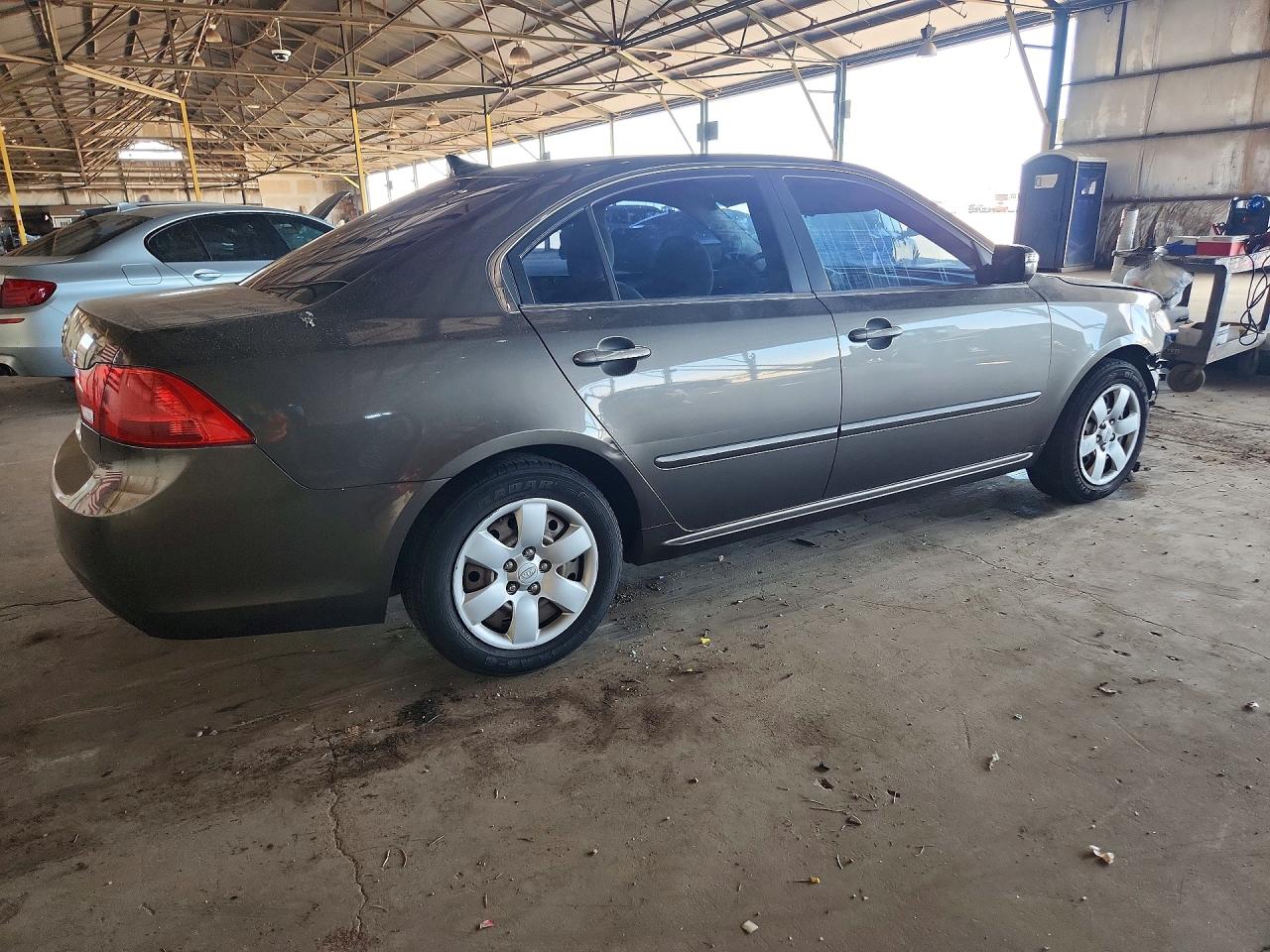 2010 Kia Optima Lx Серый vin: KNAGG4A89A5440144