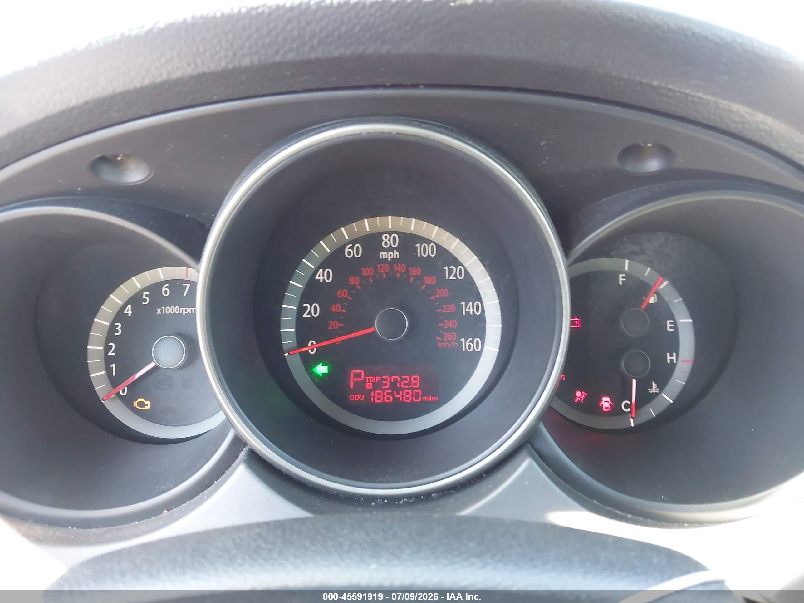 2010 Kia Optima Ex Red vin: KNAGH4A40A5453066