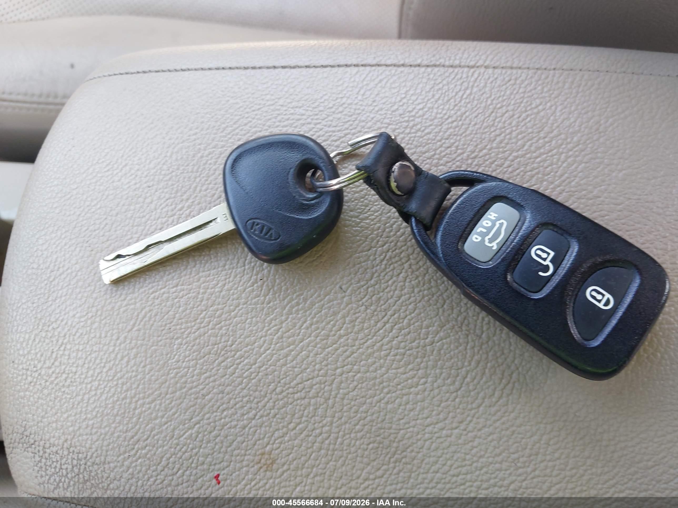 2010 Kia Optima Ex Черный vin: KNAGH4A41A5435479
