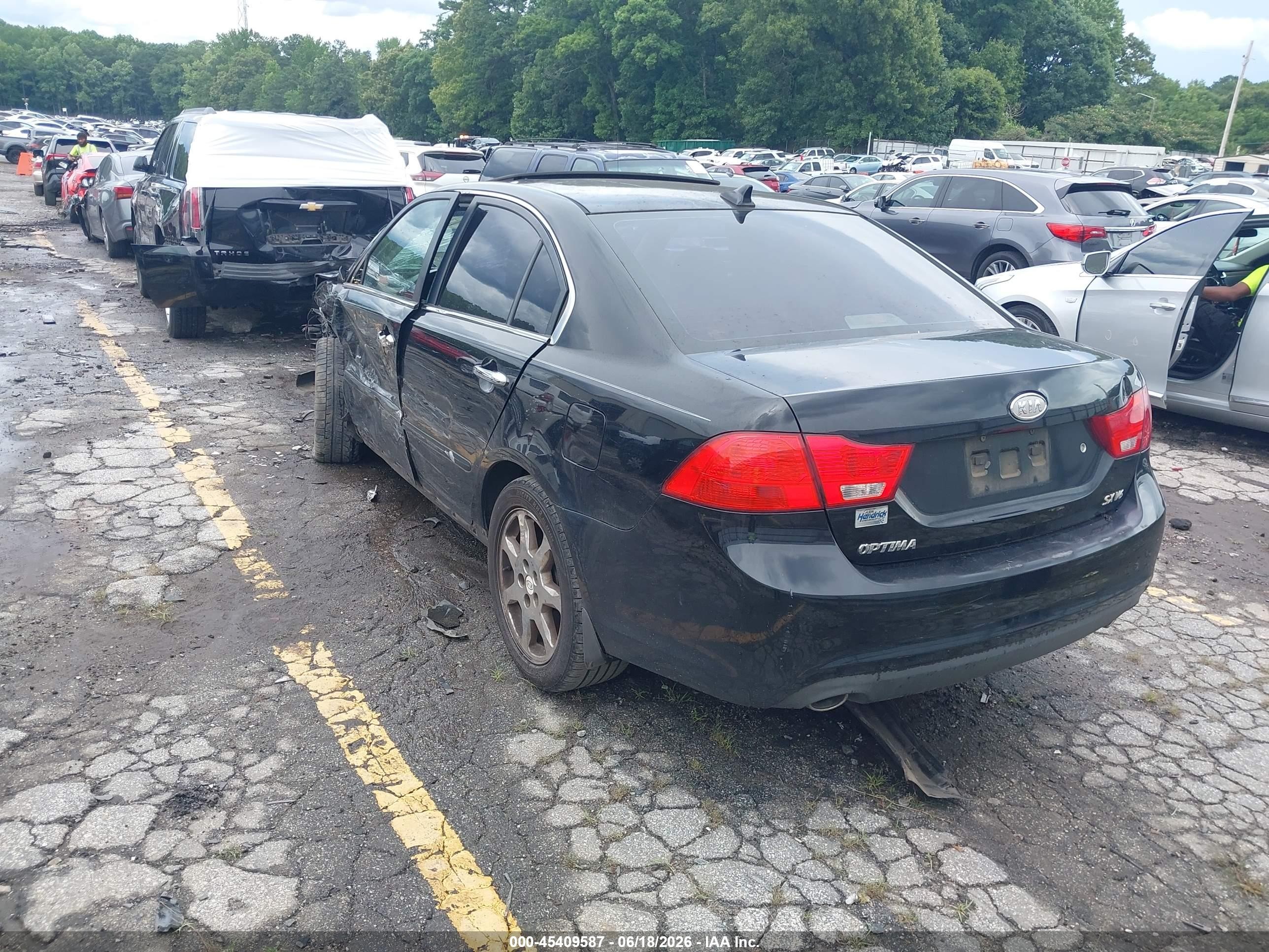 2010 Kia Optima Sx Black vin: KNAGH4A43A5407568