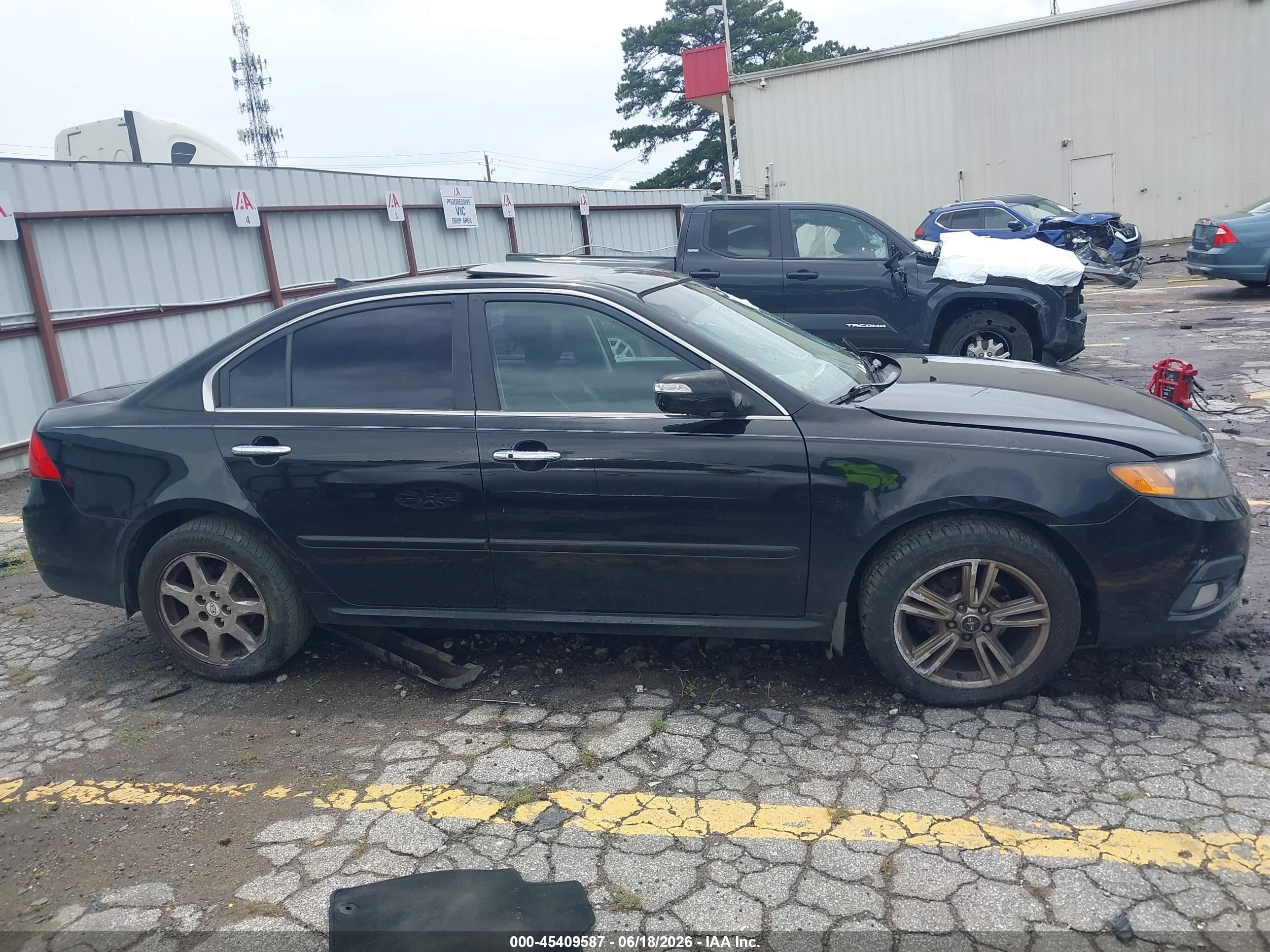 2010 Kia Optima Sx Black vin: KNAGH4A43A5407568