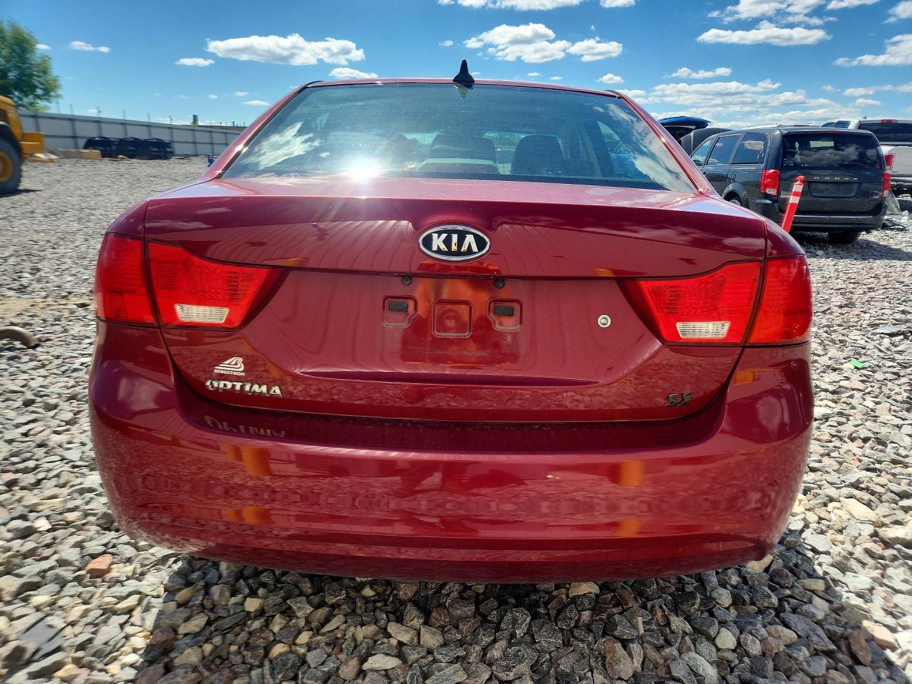 2010 Kia Optima Ex Red vin: KNAGH4A80A5451966