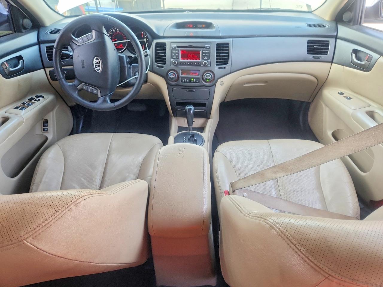 2010 Kia Optima Ex White vin: KNAGH4A83A5448690