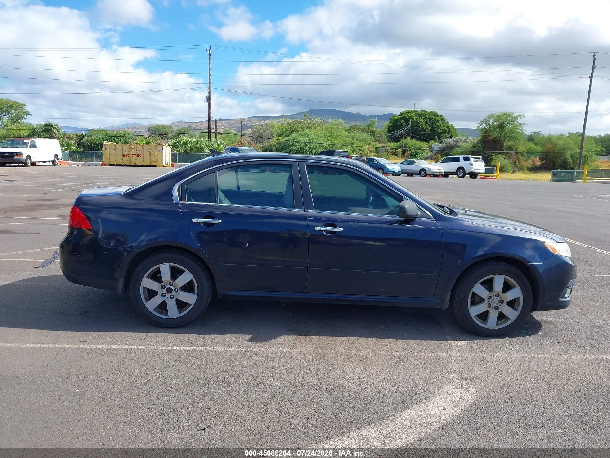 2010 Kia Optima Ex Blue vin: KNAGH4A86A5394124
