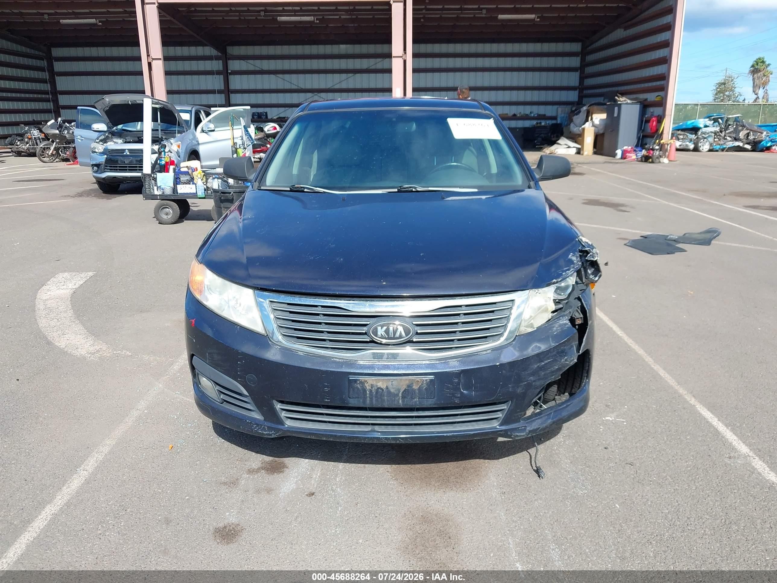 2010 Kia Optima Ex Blue vin: KNAGH4A86A5394124