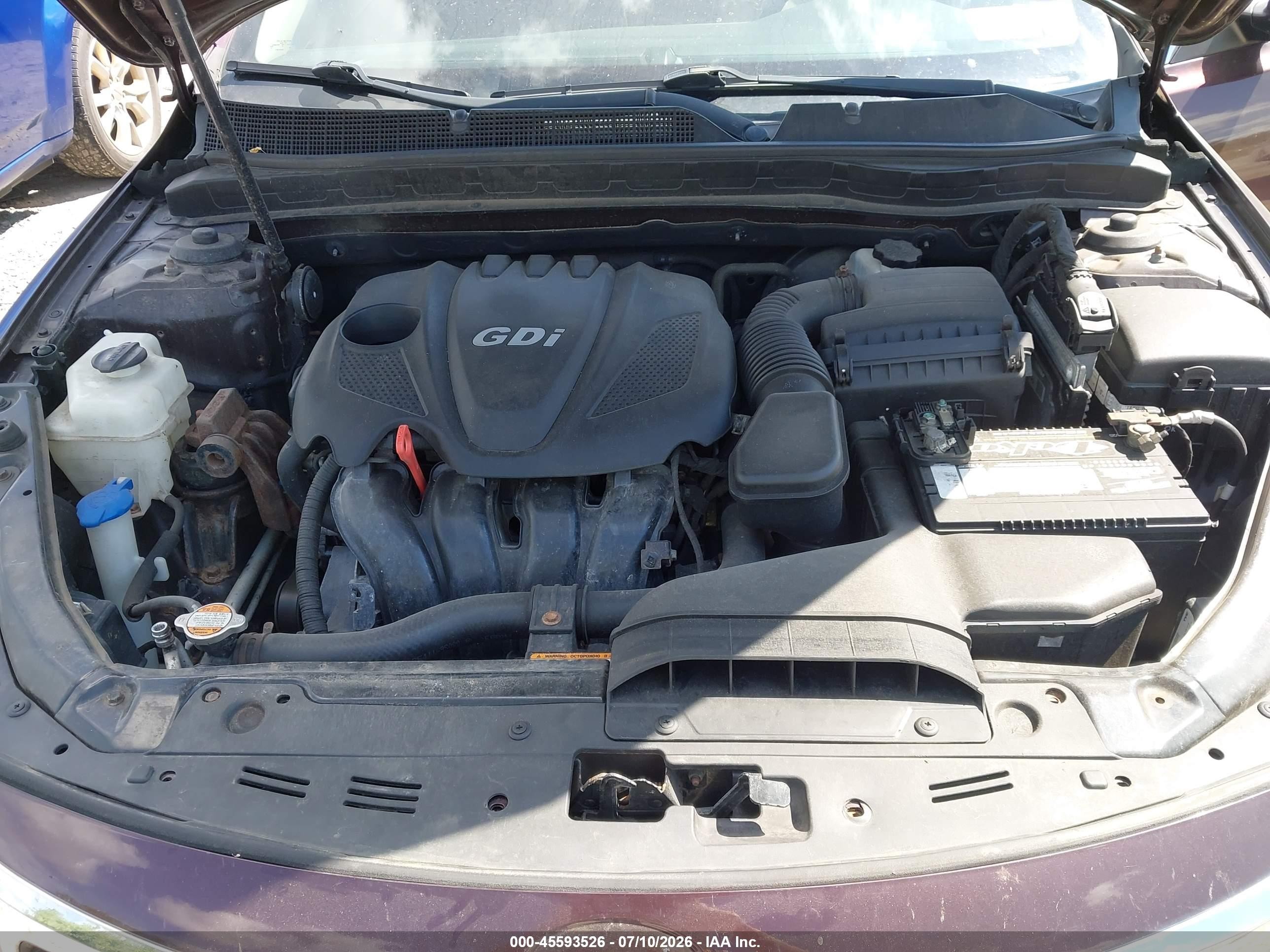 2011 Kia Optima Lx Burgundy vin: KNAGM4A70B5100477