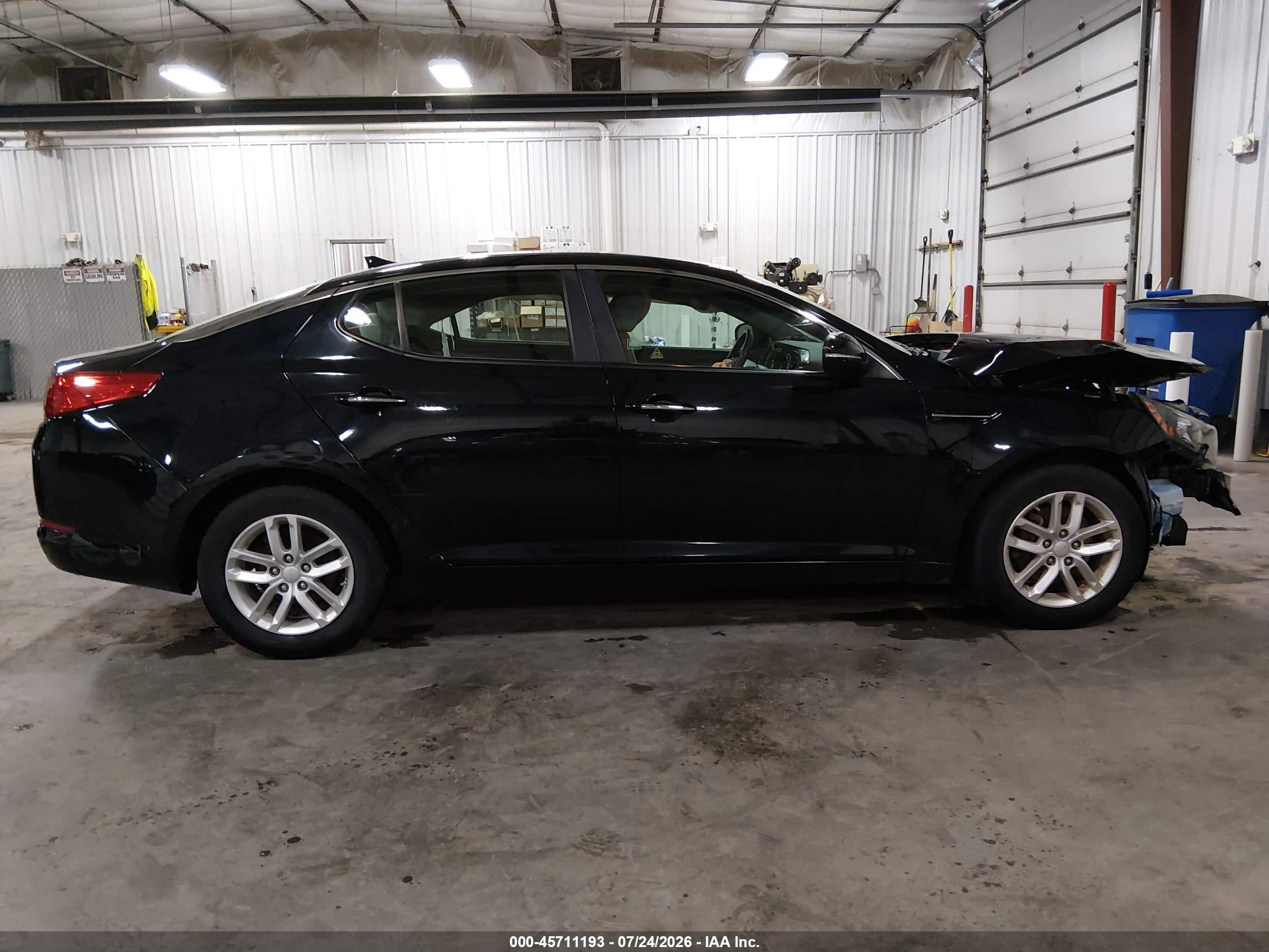 2012 Kia Optima Lx Черный vin: KNAGM4A70C5288516