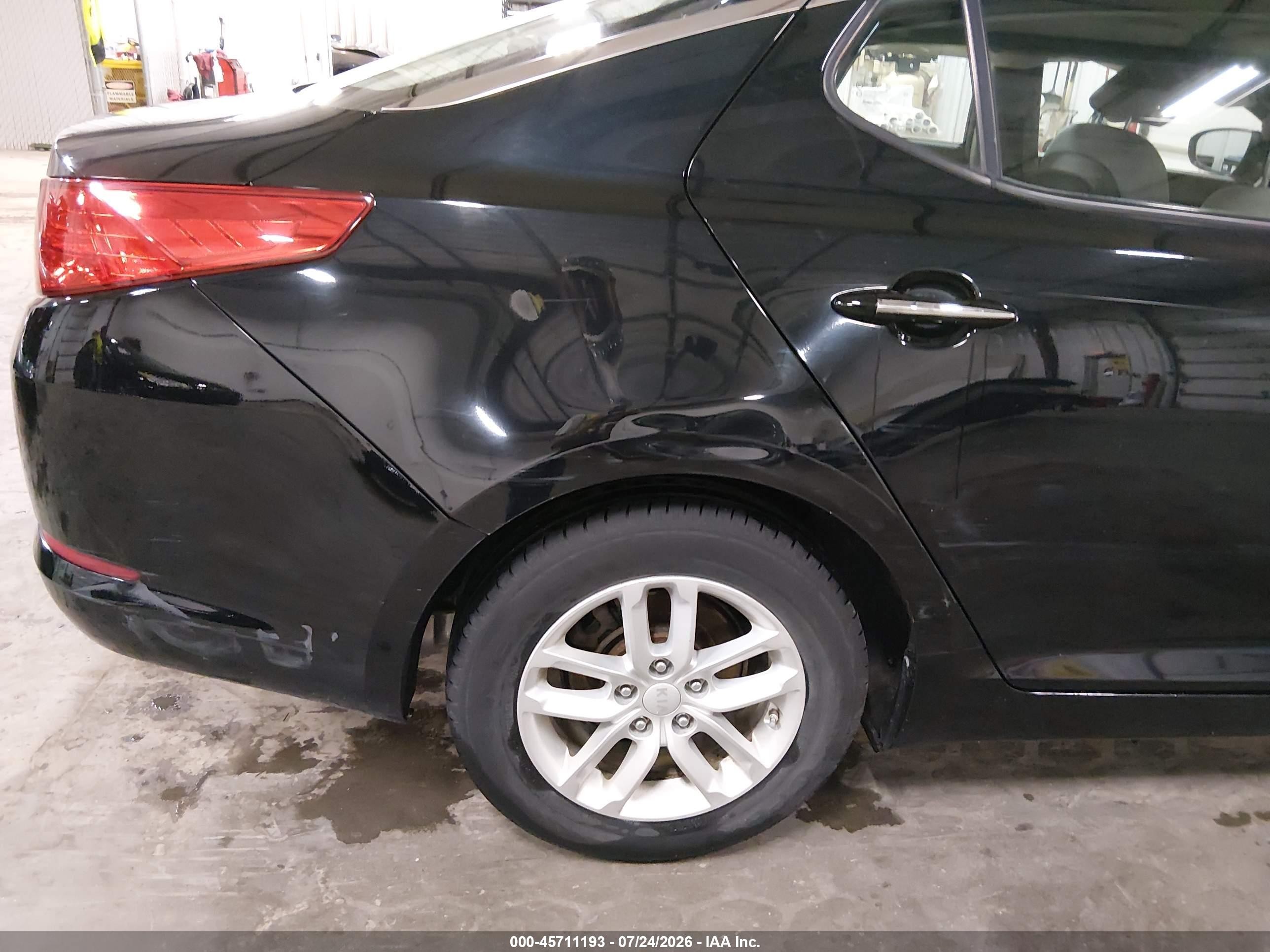 2012 Kia Optima Lx Черный vin: KNAGM4A70C5288516