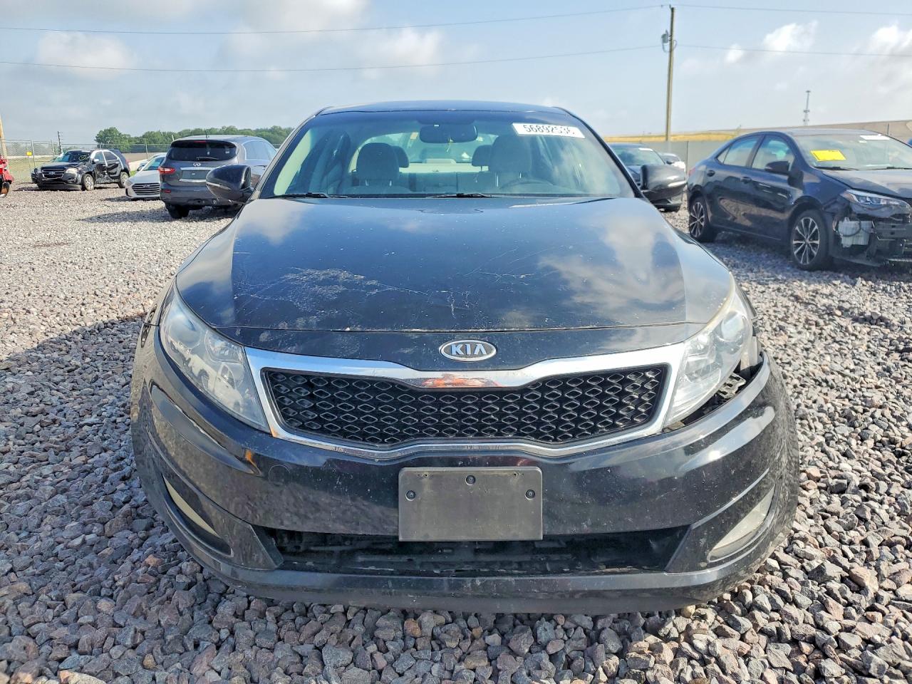 2013 Kia Optima Lx Black vin: KNAGM4A70D5301802