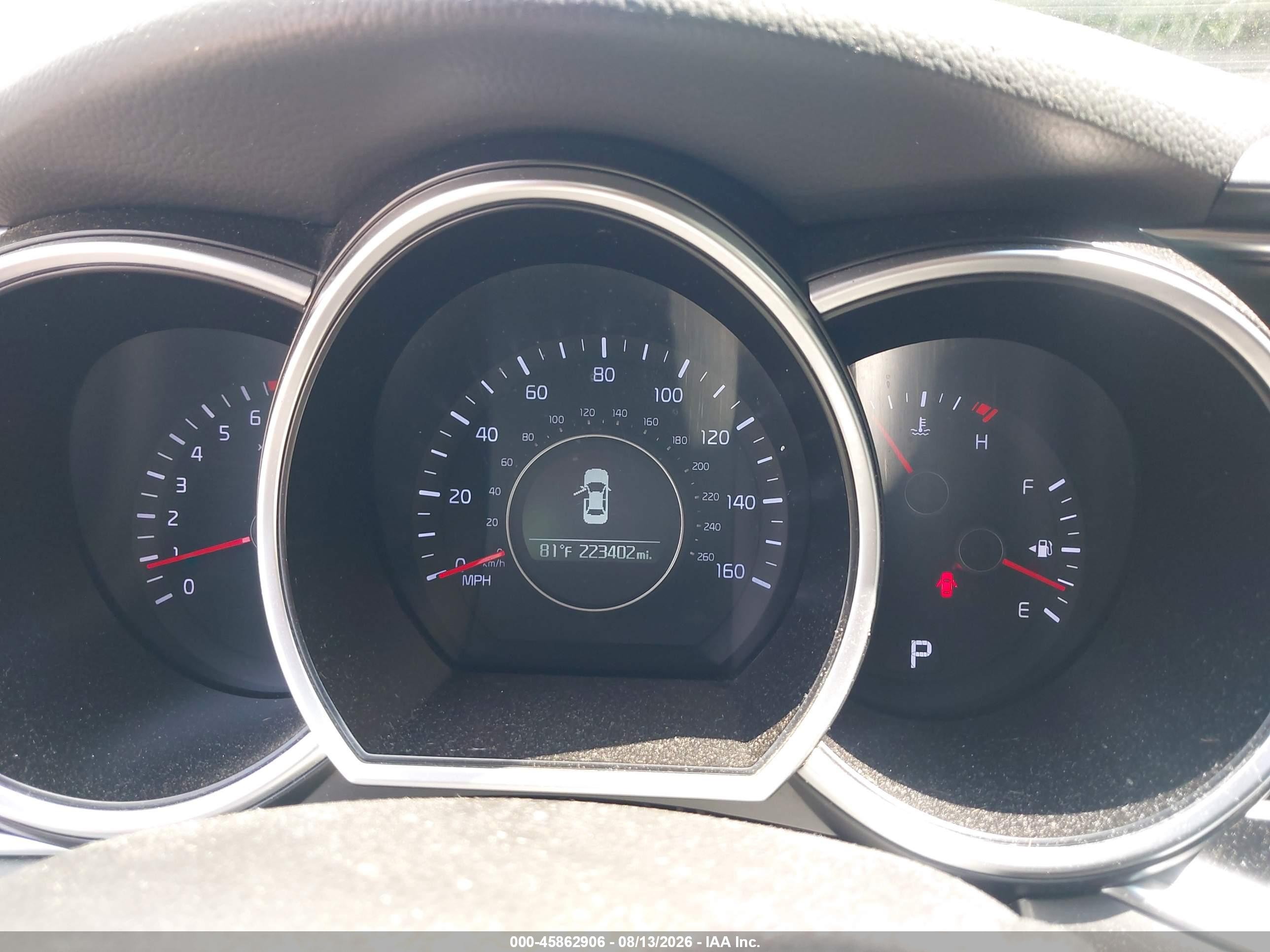 2015 Kia Optima Lx Gray vin: KNAGM4A70F5535697