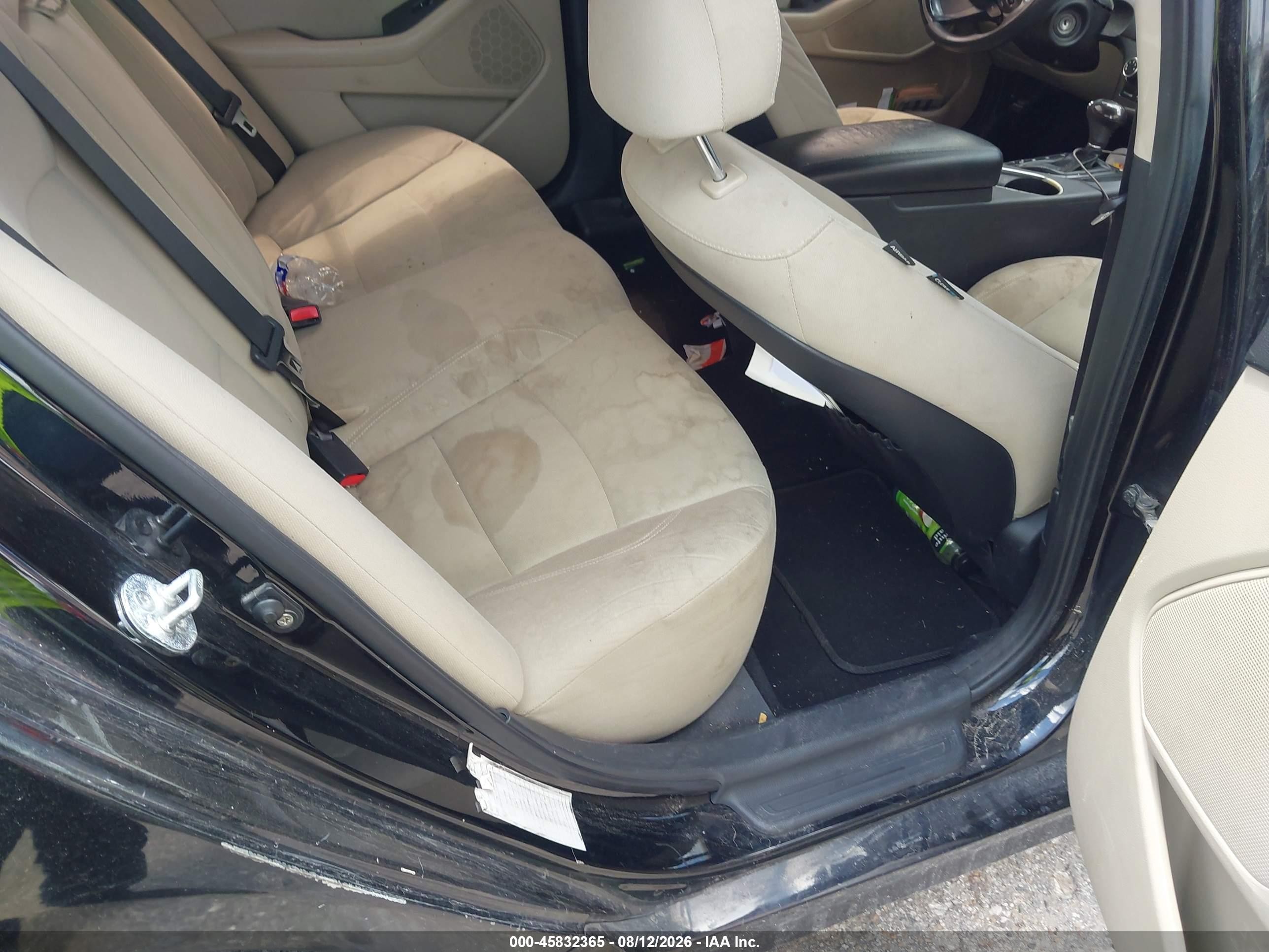 2015 Kia Optima Lx Black vin: KNAGM4A70F5615243