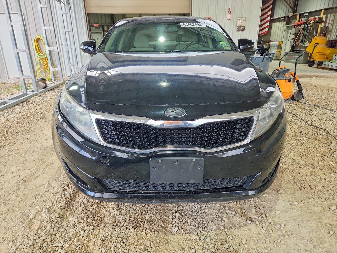 2011 Kia Optima Lx Black vin: KNAGM4A71B5066145