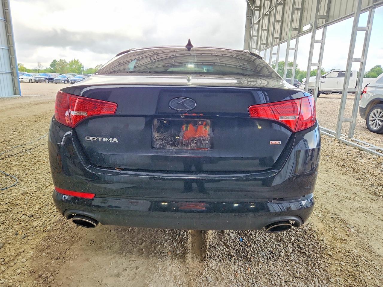 2011 Kia Optima Lx Black vin: KNAGM4A71B5066145