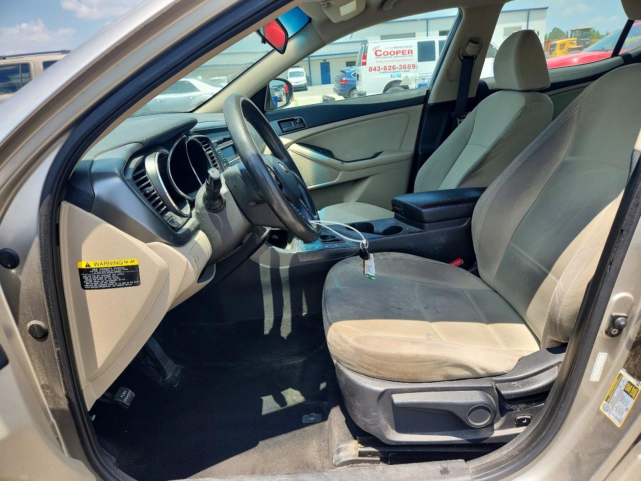 2013 Kia Optima Lx Silver vin: KNAGM4A71D5344741