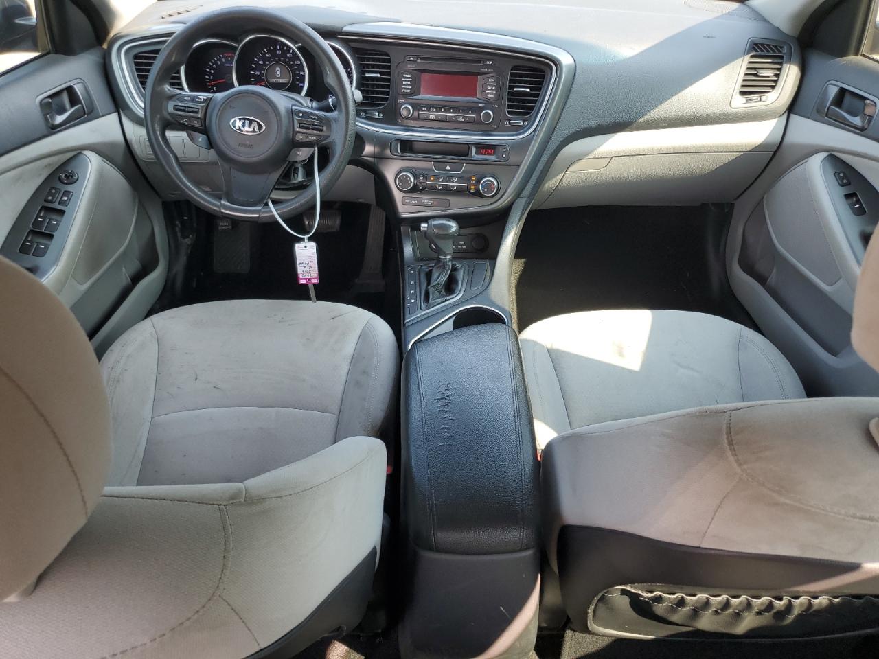 2015 Kia Optima Lx Gray vin: KNAGM4A71F5582074