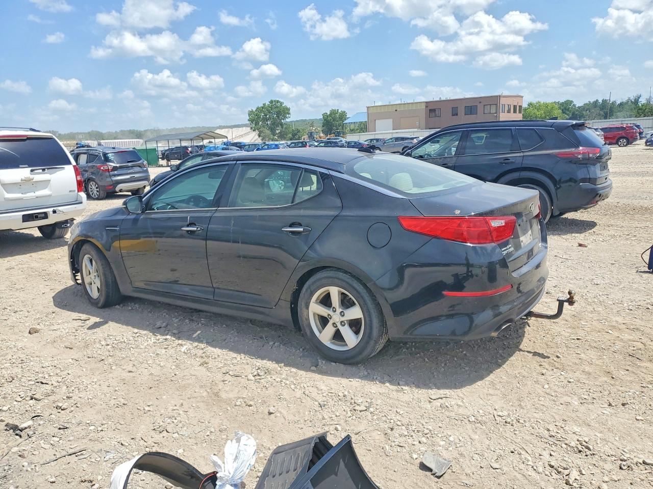 2015 Kia Optima Lx Black vin: KNAGM4A71F5658330