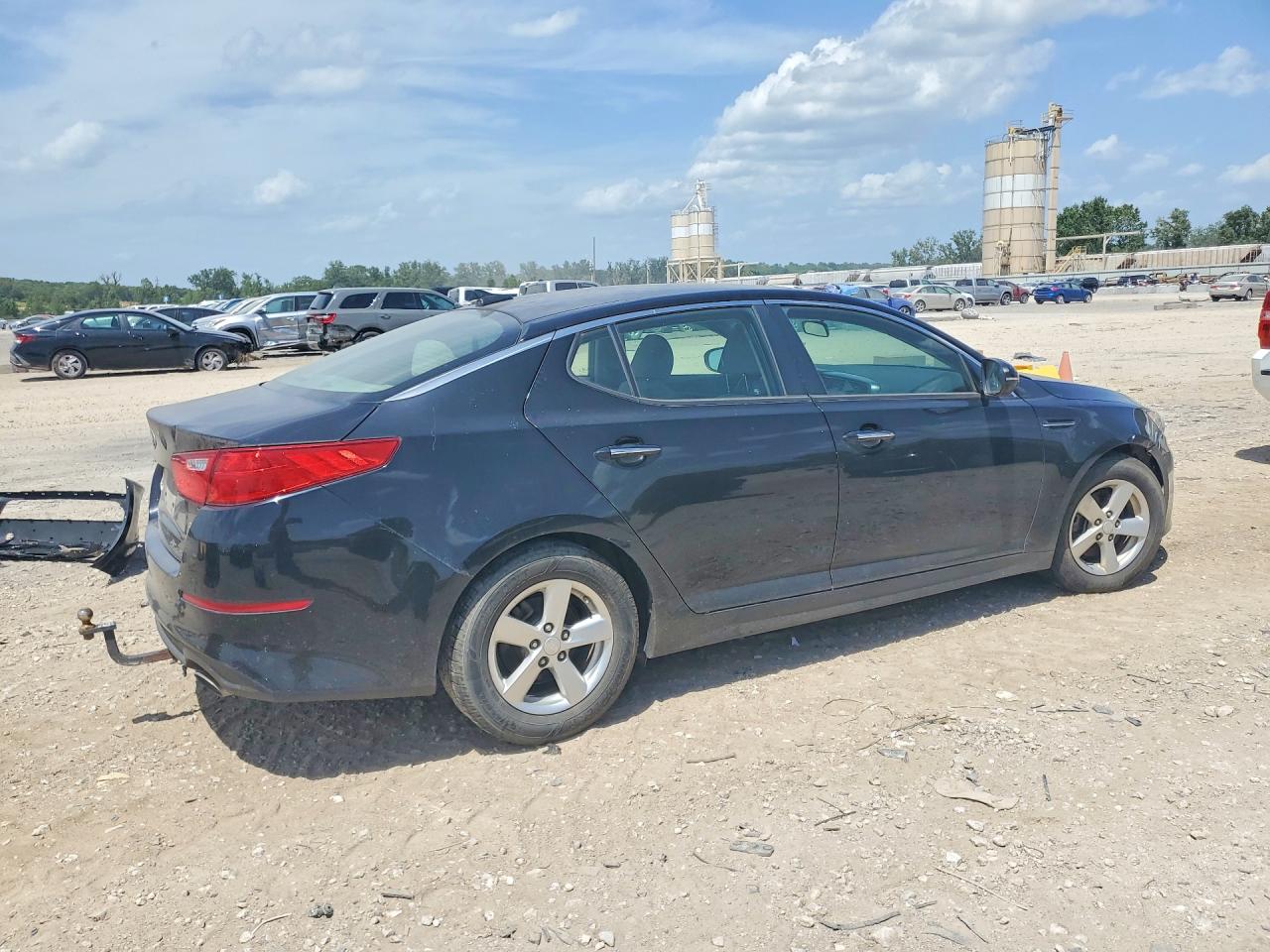 2015 Kia Optima Lx Black vin: KNAGM4A71F5658330