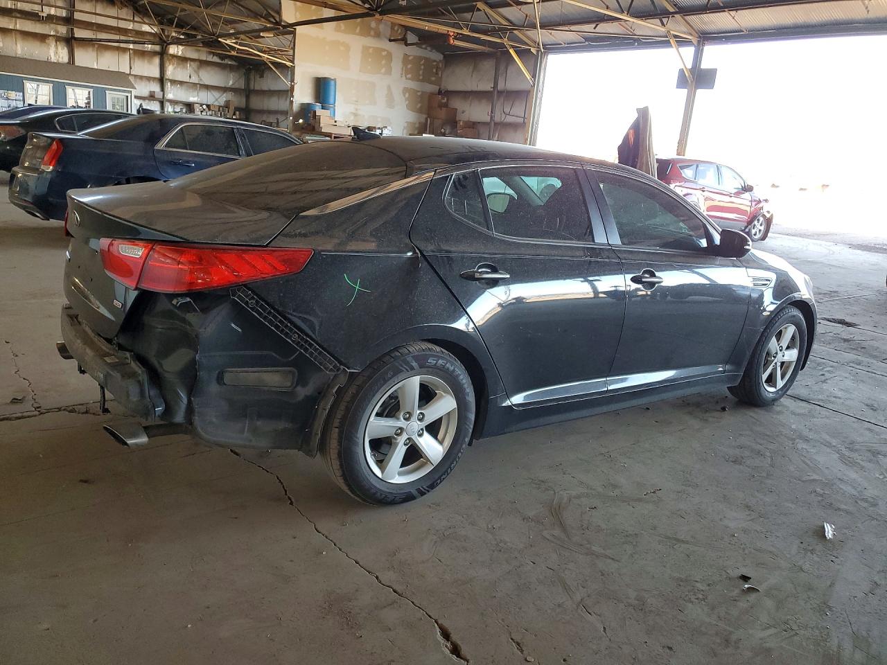 2015 Kia Optima Lx Black vin: KNAGM4A71F5659252