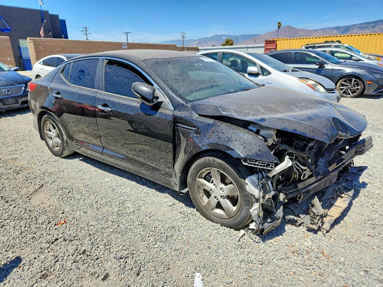 2015 Kia Optima Ex Black vin: KNAGM4A71F5661986