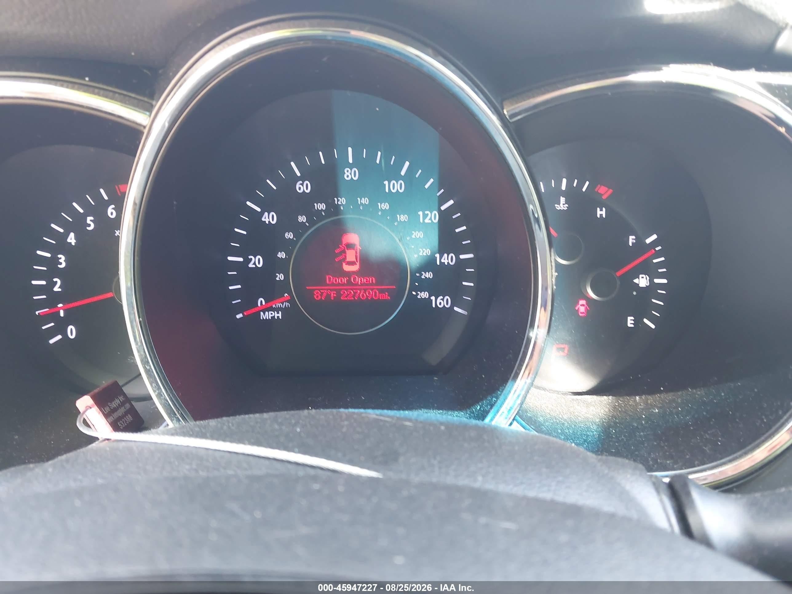 2012 Kia Optima Lx Silver vin: KNAGM4A72C5287786