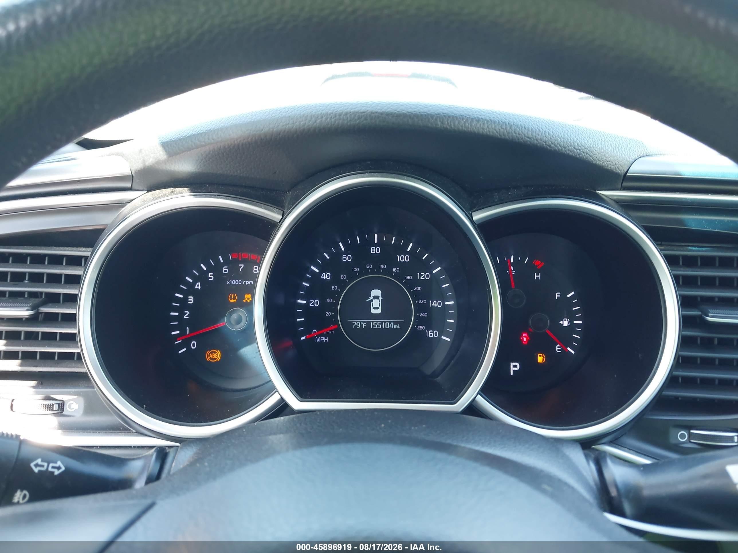 2015 Kia Optima Lx Gray vin: KNAGM4A72F5602994