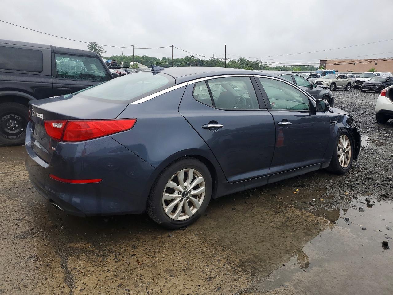 2015 Kia Optima Lx Blue vin: KNAGM4A72F5614031