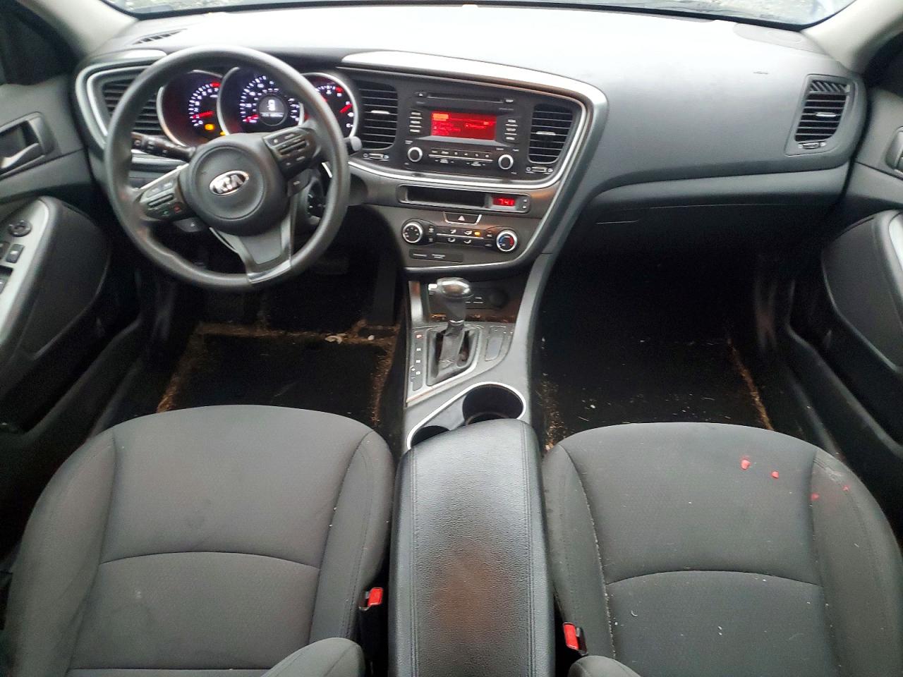 2015 Kia Optima Lx Blue vin: KNAGM4A72F5614031